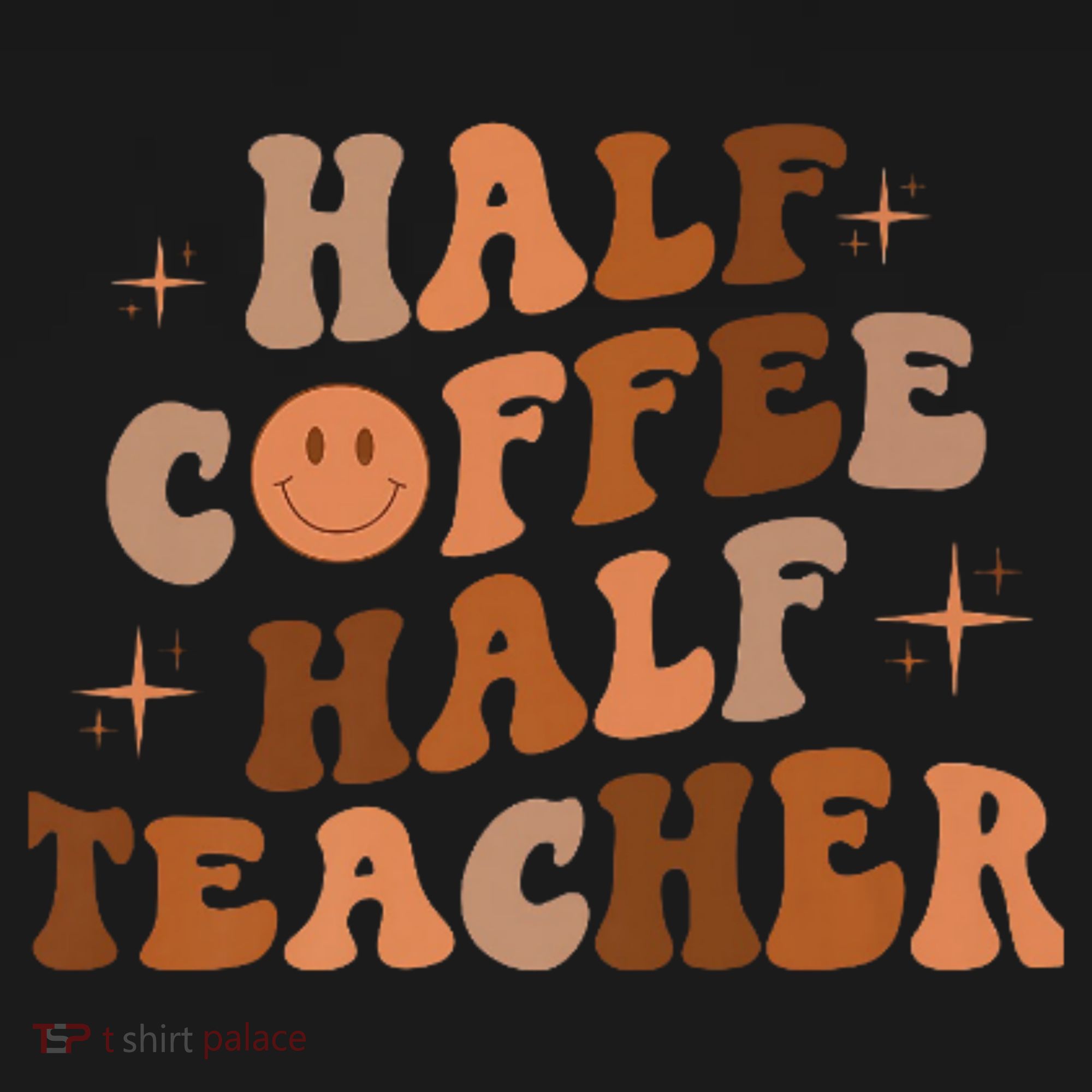 First Day Of School Half Coffee Half Teachers, Retro Gift For Teacher Visor