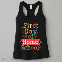 First Day Of School Homeschool Teacher Women's Tank Top thumb 3