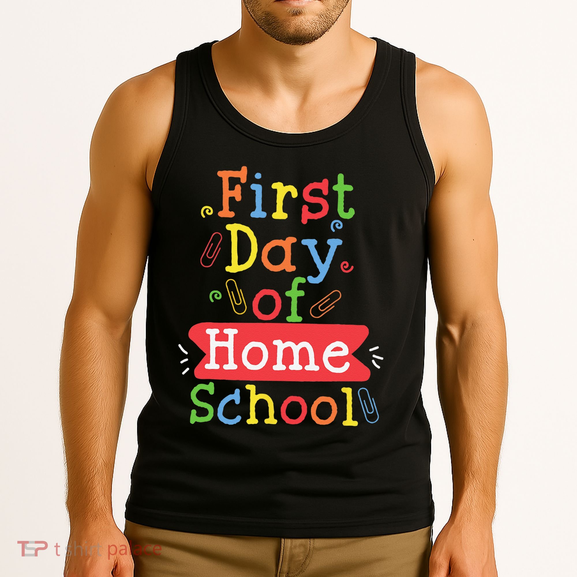 First Day Of School Homeschool Teacher Tank Top