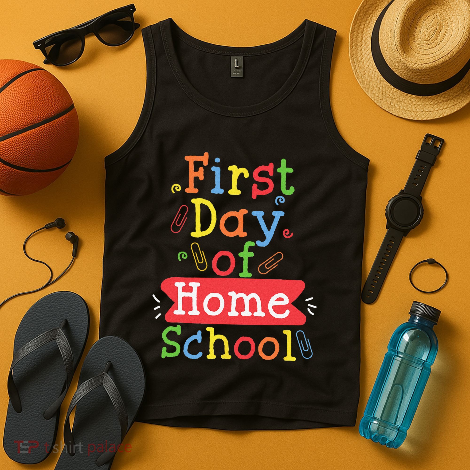 First Day Of School Homeschool Teacher Tank Top