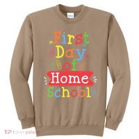 First Day Of School Homeschool Teacher Sweatshirt thumb 0