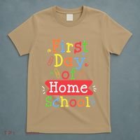 First Day Of School Homeschool Teacher T-Shirt thumb 5