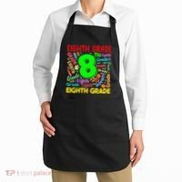 First Day Of Eighth 8th Grade Back To School Teacher Student Apron thumb 2