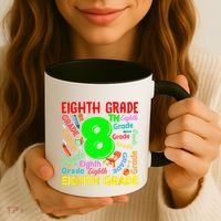 First Day Of Eighth 8th Grade Back To School Teacher Student Coffee Mug thumb 3