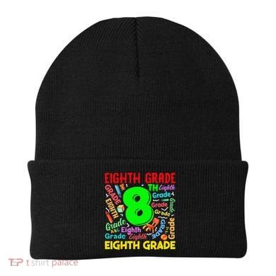 First Day Of Eighth 8th Grade Back To School Teacher Student Beanie