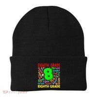 First Day Of Eighth 8th Grade Back To School Teacher Student Beanie thumb 0
