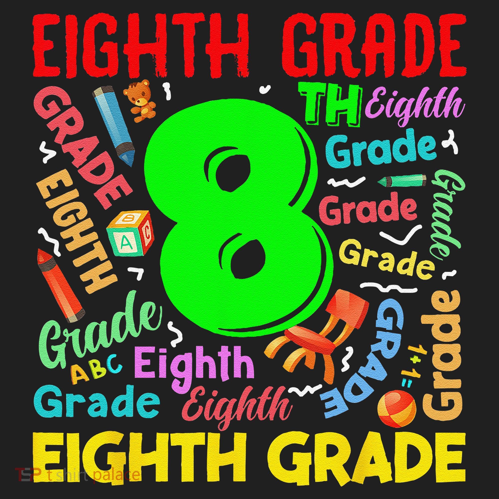First Day Of Eighth 8th Grade Back To School Teacher Student Hat