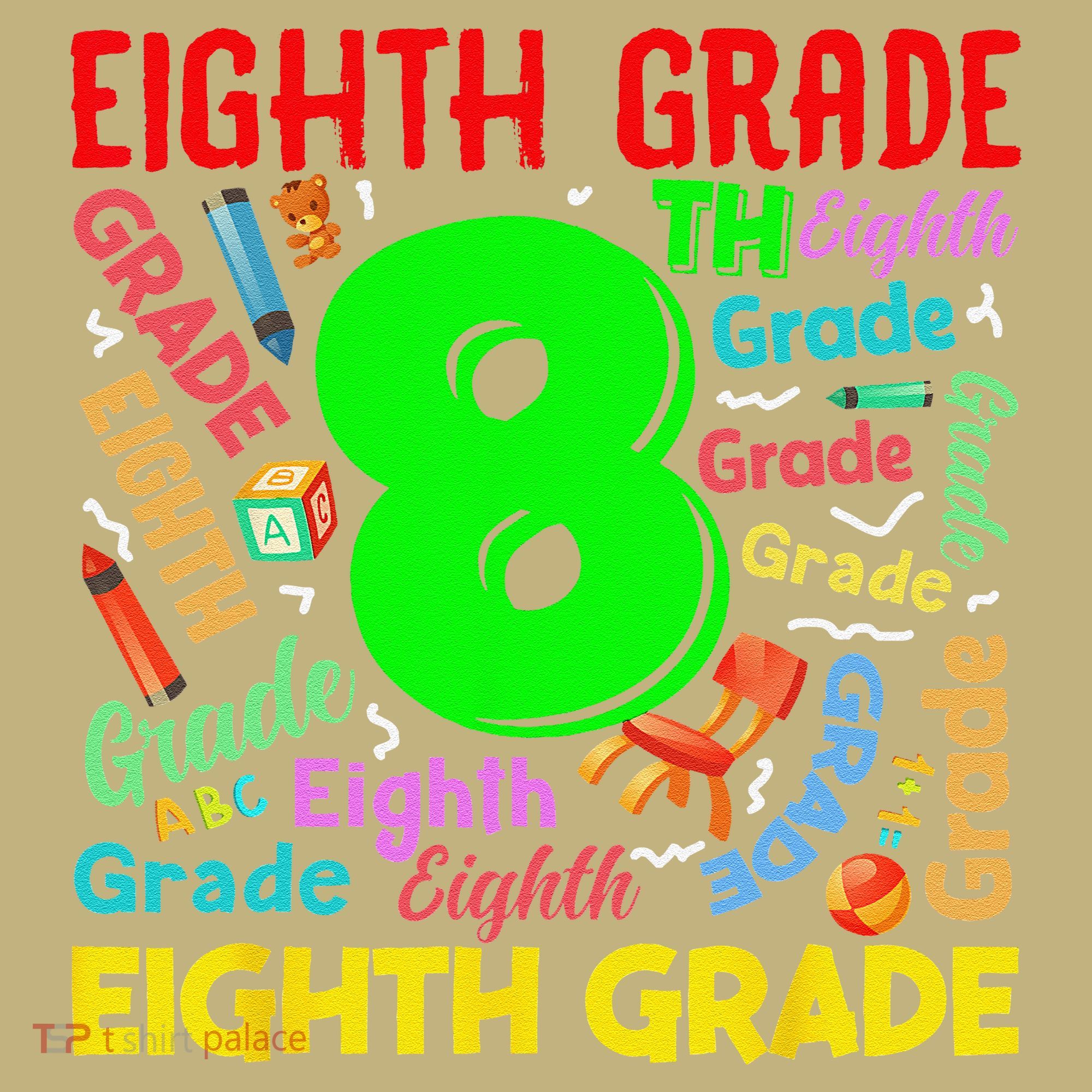 First Day Of Eighth 8th Grade Back To School Teacher Student Sweatshirt