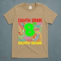 First Day Of Eighth 8th Grade Back To School Teacher Student T-Shirt thumb 5