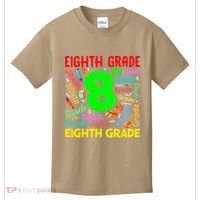 First Day Of Eighth 8th Grade Back To School Teacher Student Kids T-Shirt thumb 0
