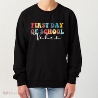 First Day Of School Vibes Women's Sweatshirt thumb 0