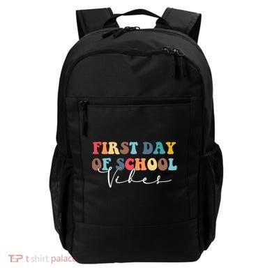 First Day Of School Vibes Backpack