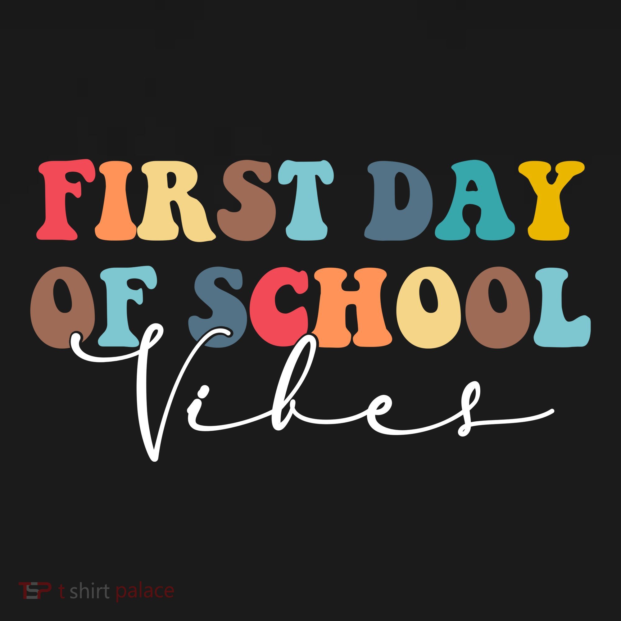 First Day Of School Vibes Backpack