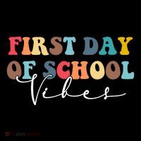 First Day Of School Vibes Toddler Hoodie thumb 2