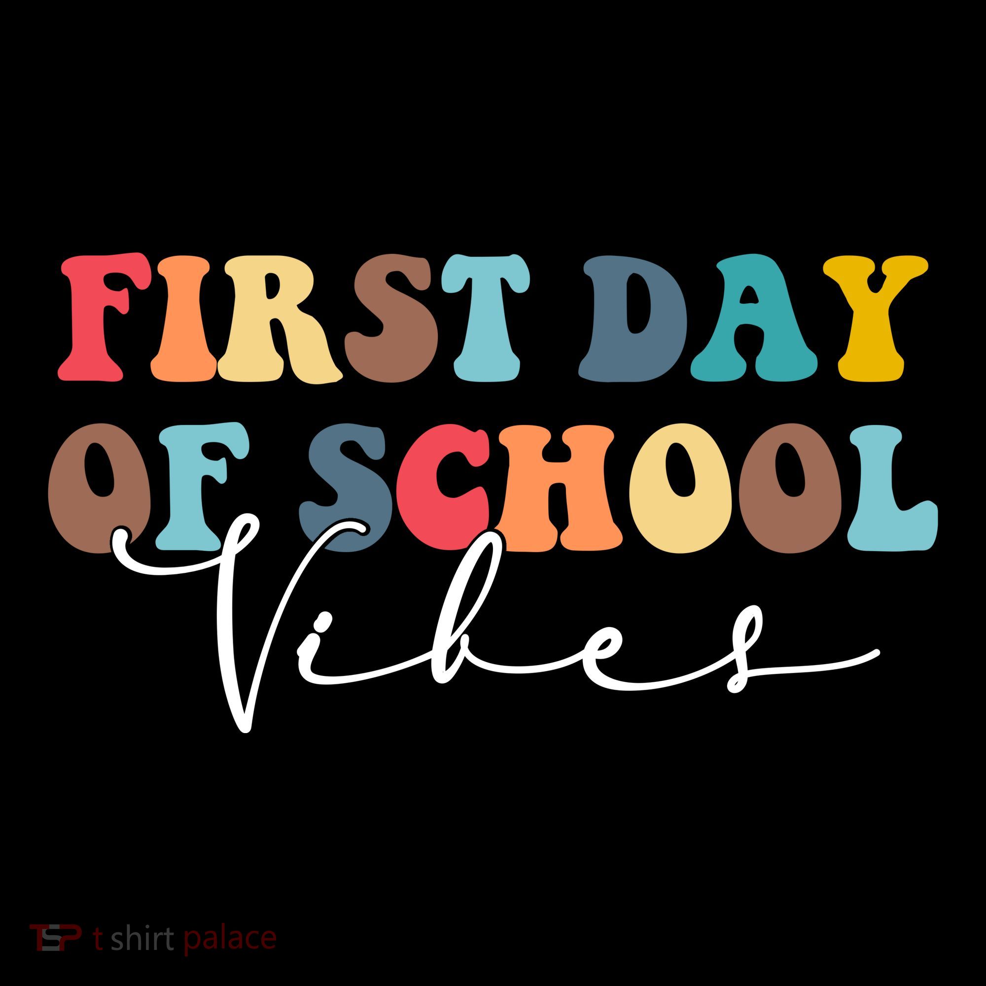 First Day Of School Vibes Toddler Hoodie