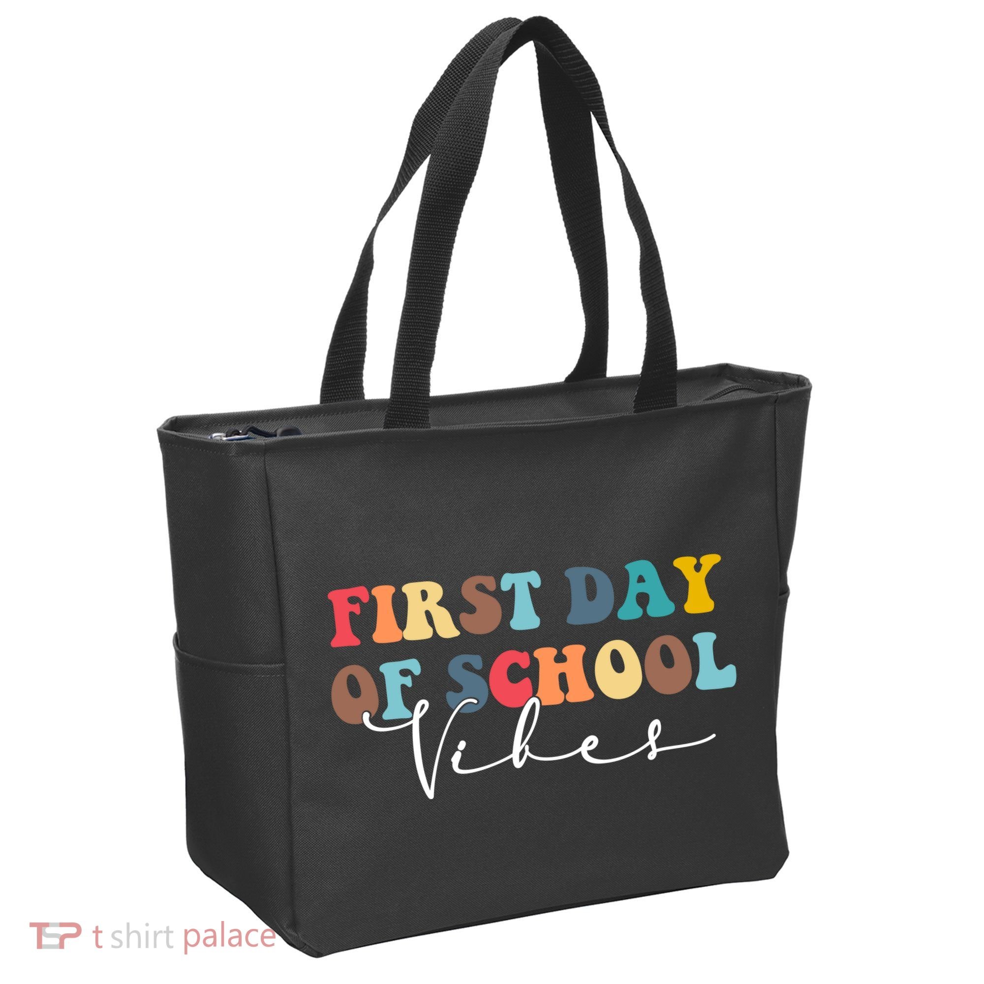 First Day Of School Vibes Tote Bag