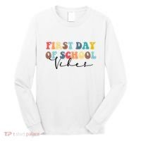First Day Of School Vibes Long Sleeve Shirt thumb 0