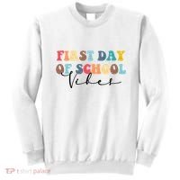First Day Of School Vibes Sweatshirt thumb 0