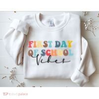 First Day Of School Vibes Sweatshirt thumb 2