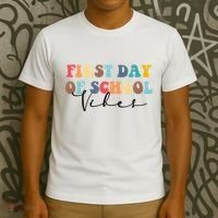First Day Of School Vibes T-Shirt thumb 3