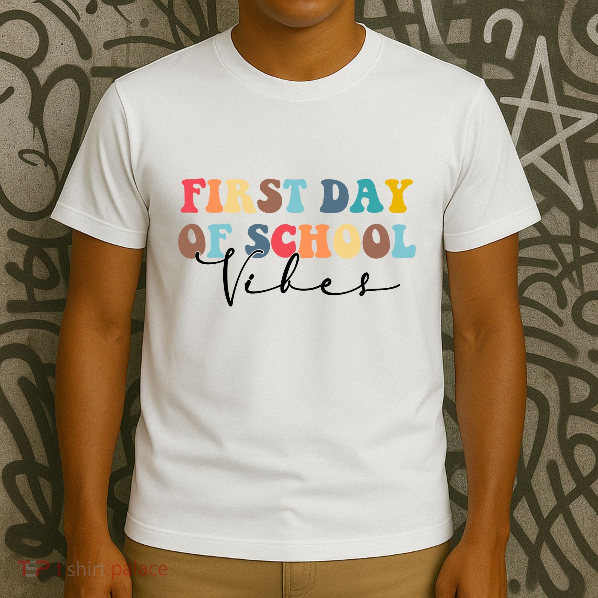 First Day Of School Vibes T-Shirt