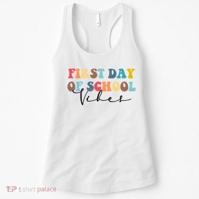 First Day Of School Vibes Women's Tank Top