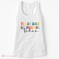First Day Of School Vibes Women's Tank Top thumb 0