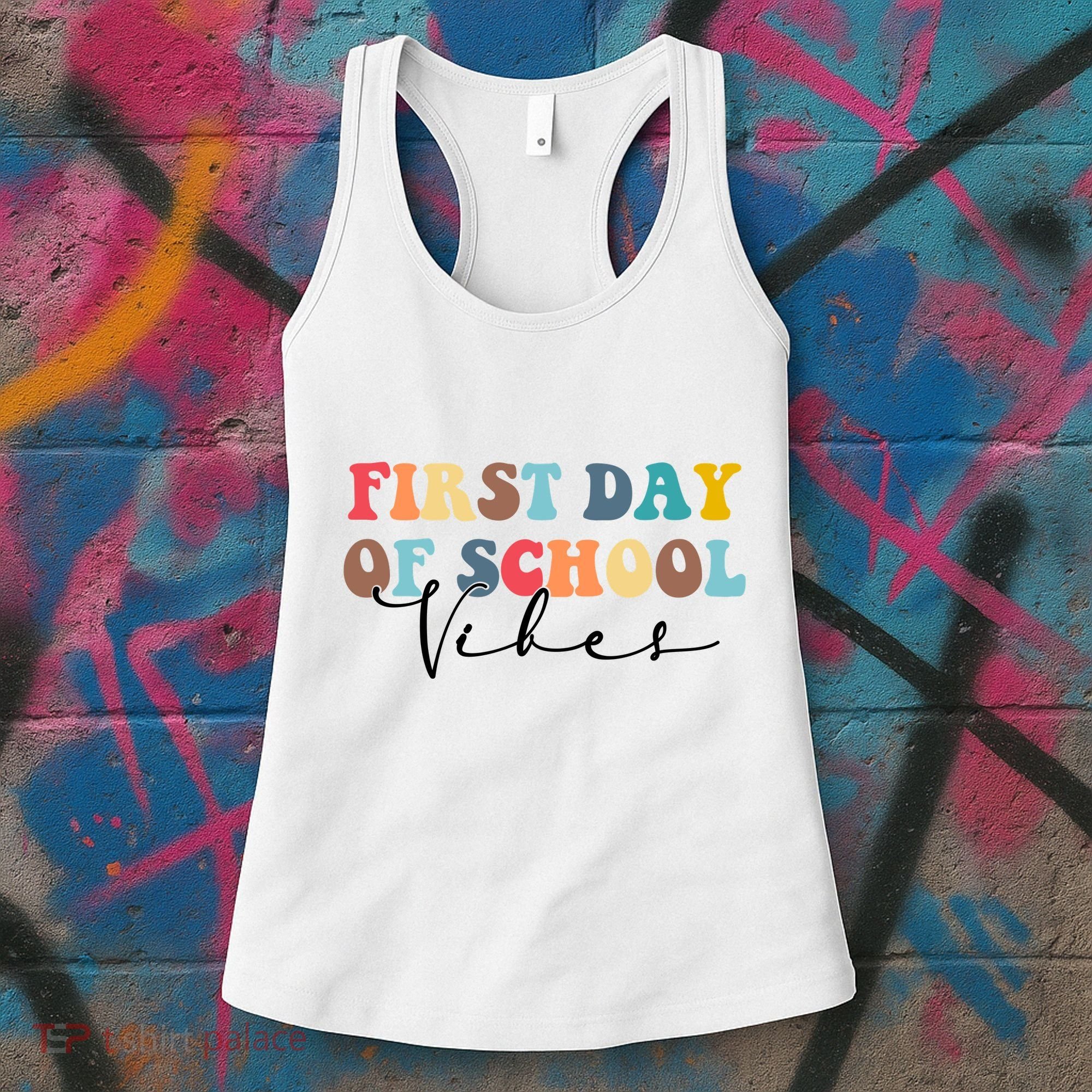 First Day Of School Vibes Women's Tank Top