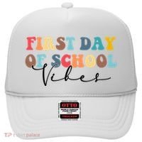 First Day Of School Vibes Hat thumb 0