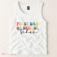 First Day Of School Vibes Tank Top thumb 2
