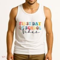 First Day Of School Vibes Tank Top thumb 3