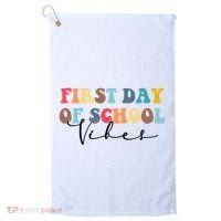 First Day Of School Vibes Golf Towel thumb 0
