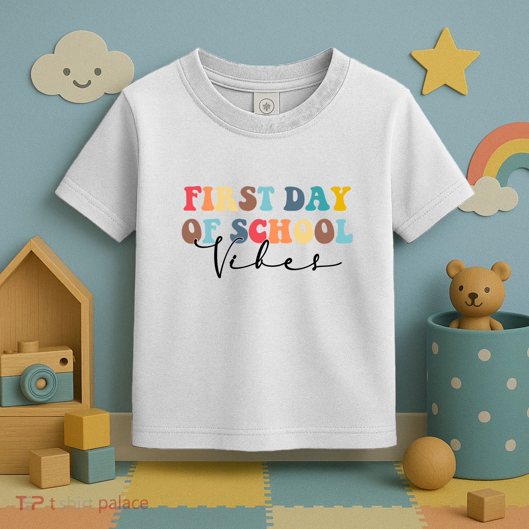 First Day Of School Vibes Toddler T-Shirt