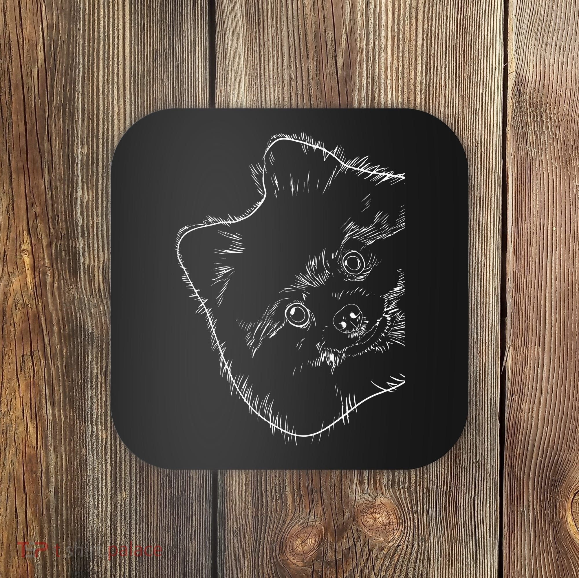 Funny Dog Pomeranian Coaster