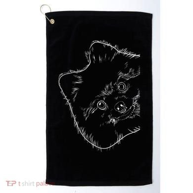 Funny Dog Pomeranian Golf Towel