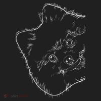 Funny Dog Pomeranian Golf Towel thumb 3