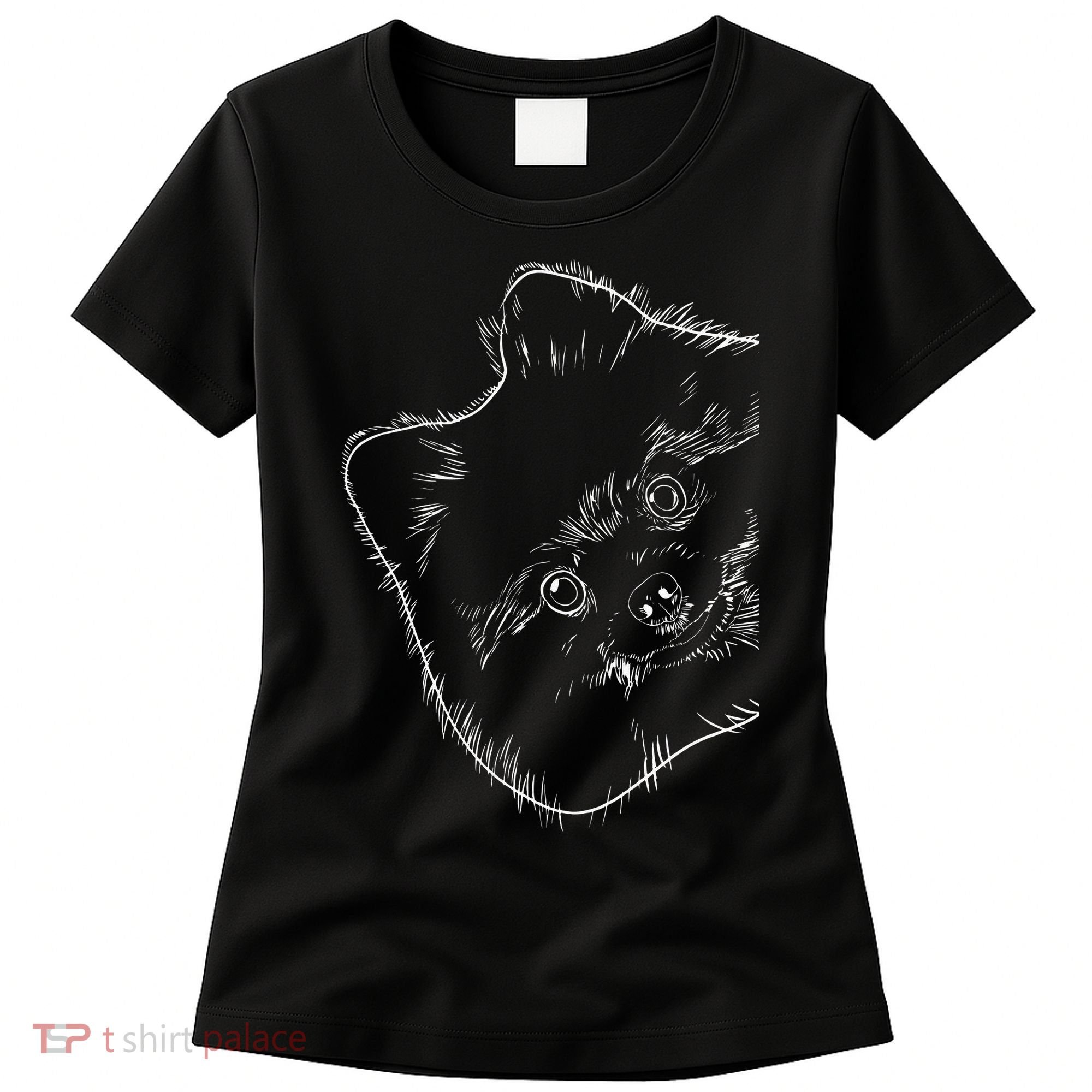 Funny Dog Pomeranian Women's T-Shirt