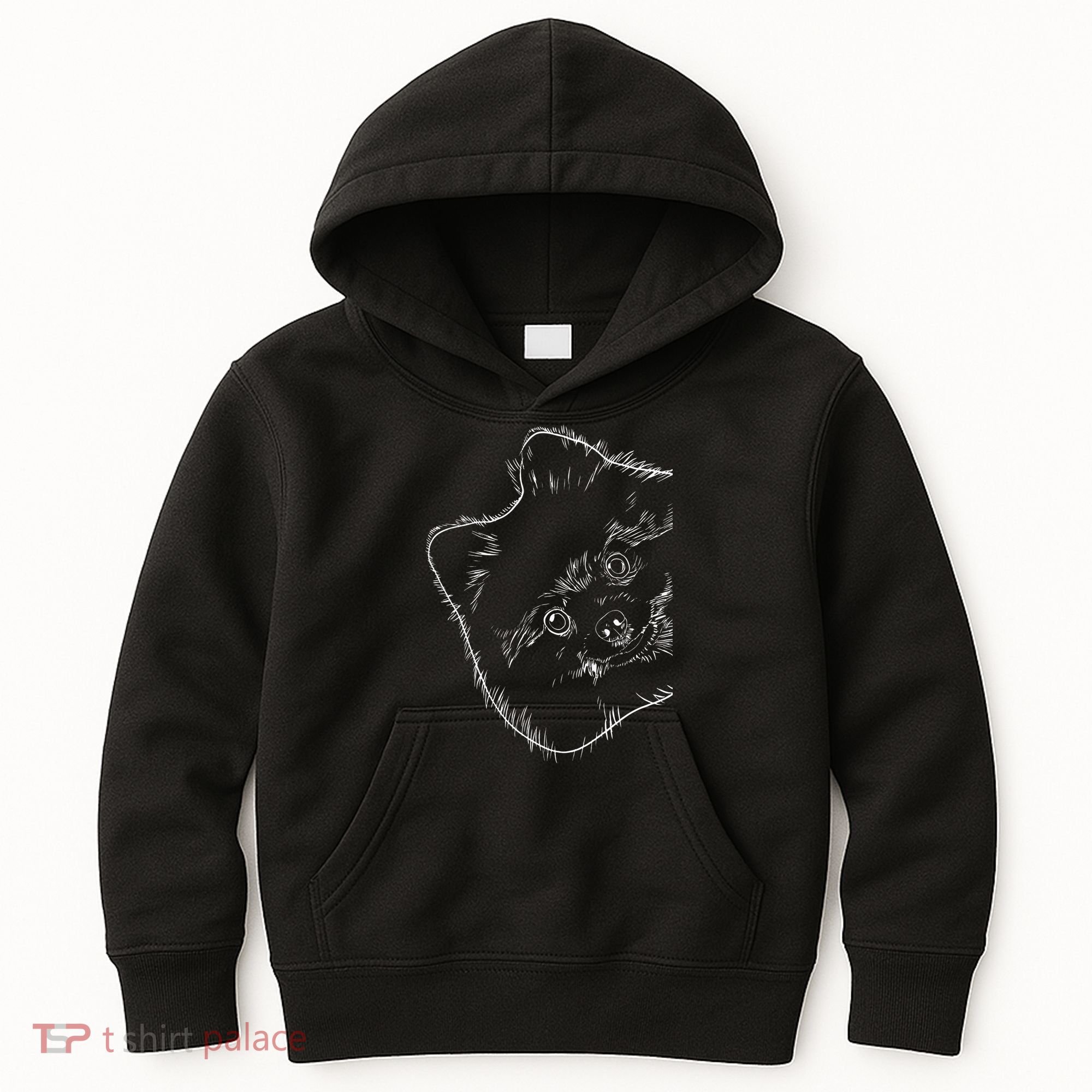Funny Dog Pomeranian Kids Hoodie