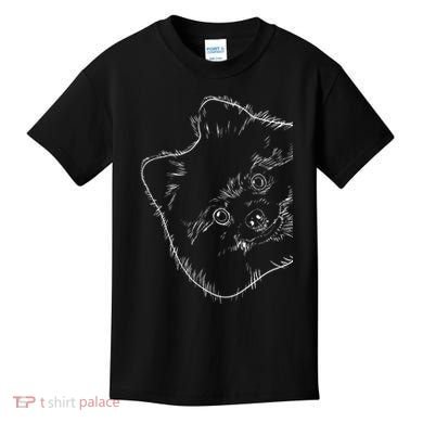 Funny Dog Pomeranian Kids T-Shirt