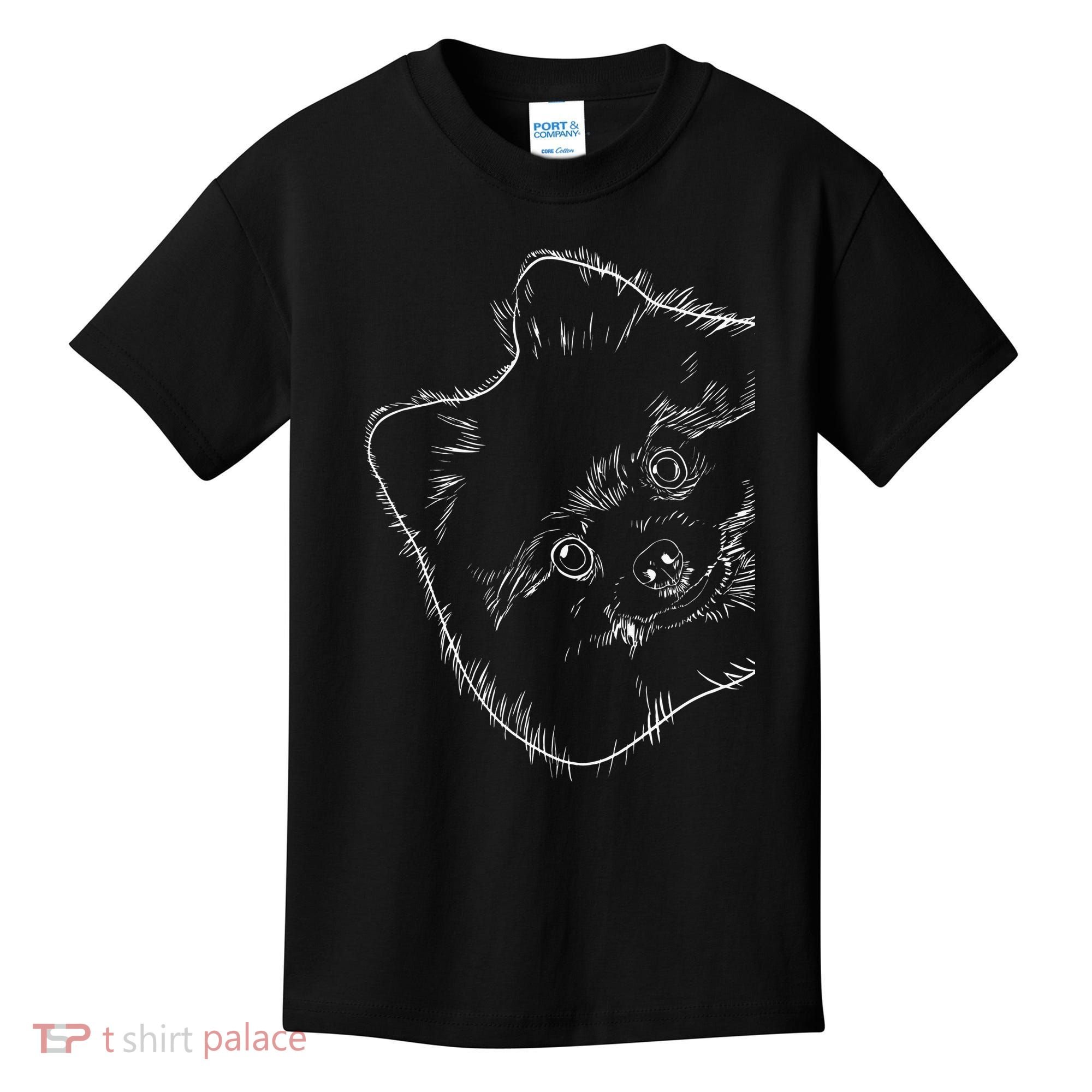 Funny Dog Pomeranian Kids T-Shirt