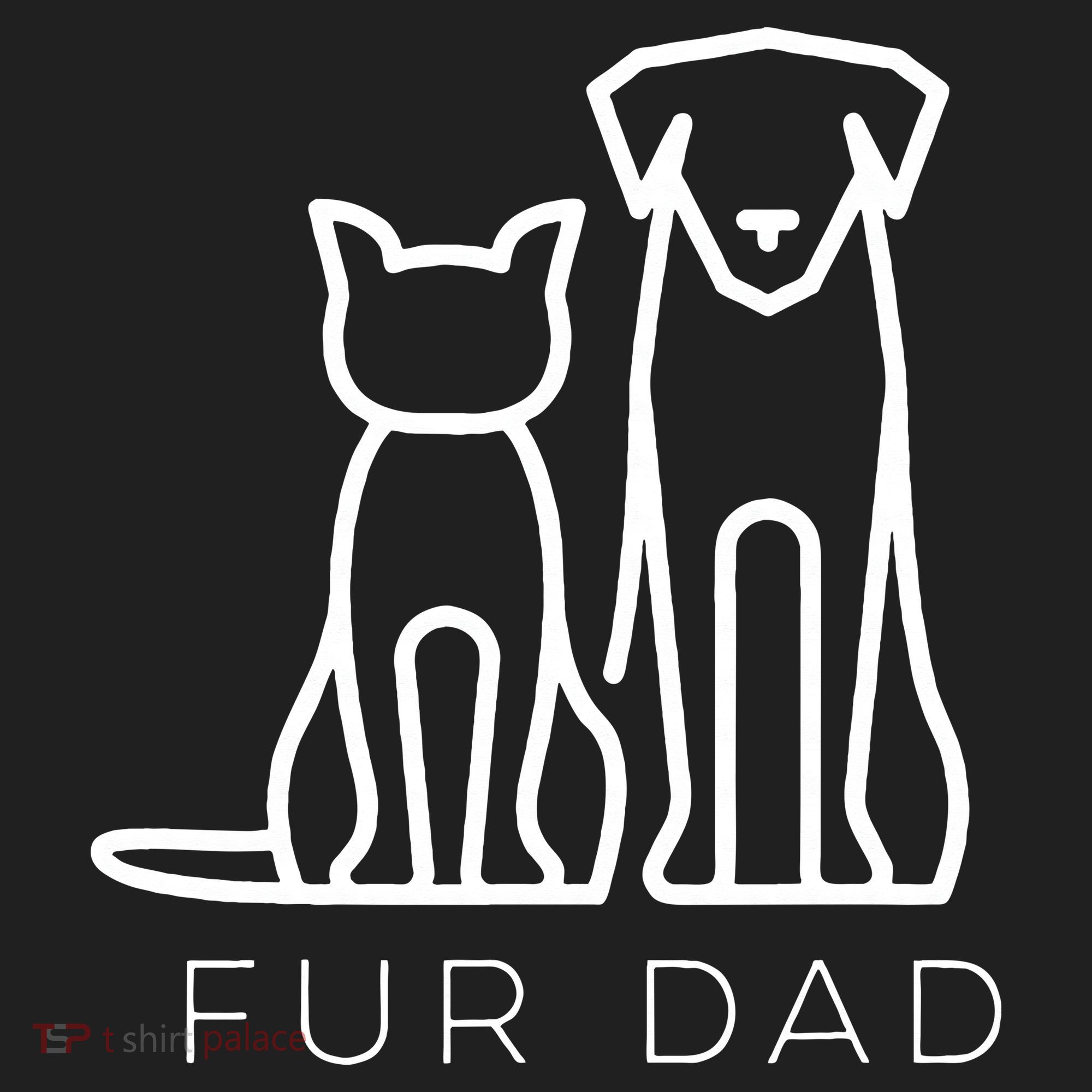 Fur Dad Pet Lover Cat Dog Dad Husband Funny Fathers Day Beanie