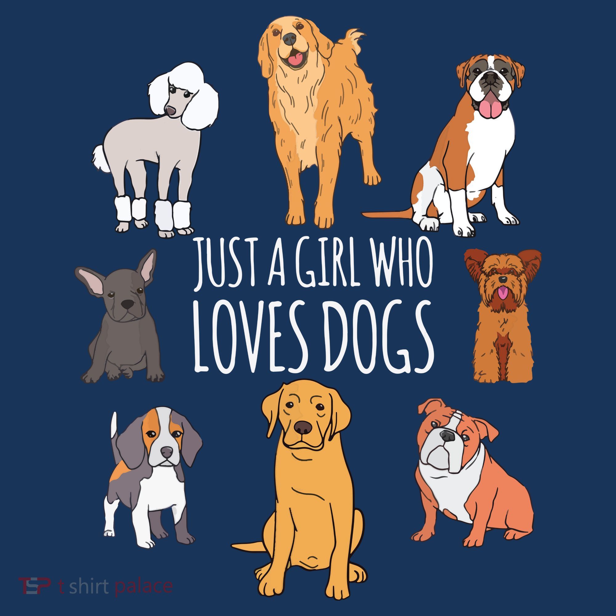 Fun Dog Puppy Lover Themed | Cute Just A Girl Who Loves Dogs Women's Tank Top