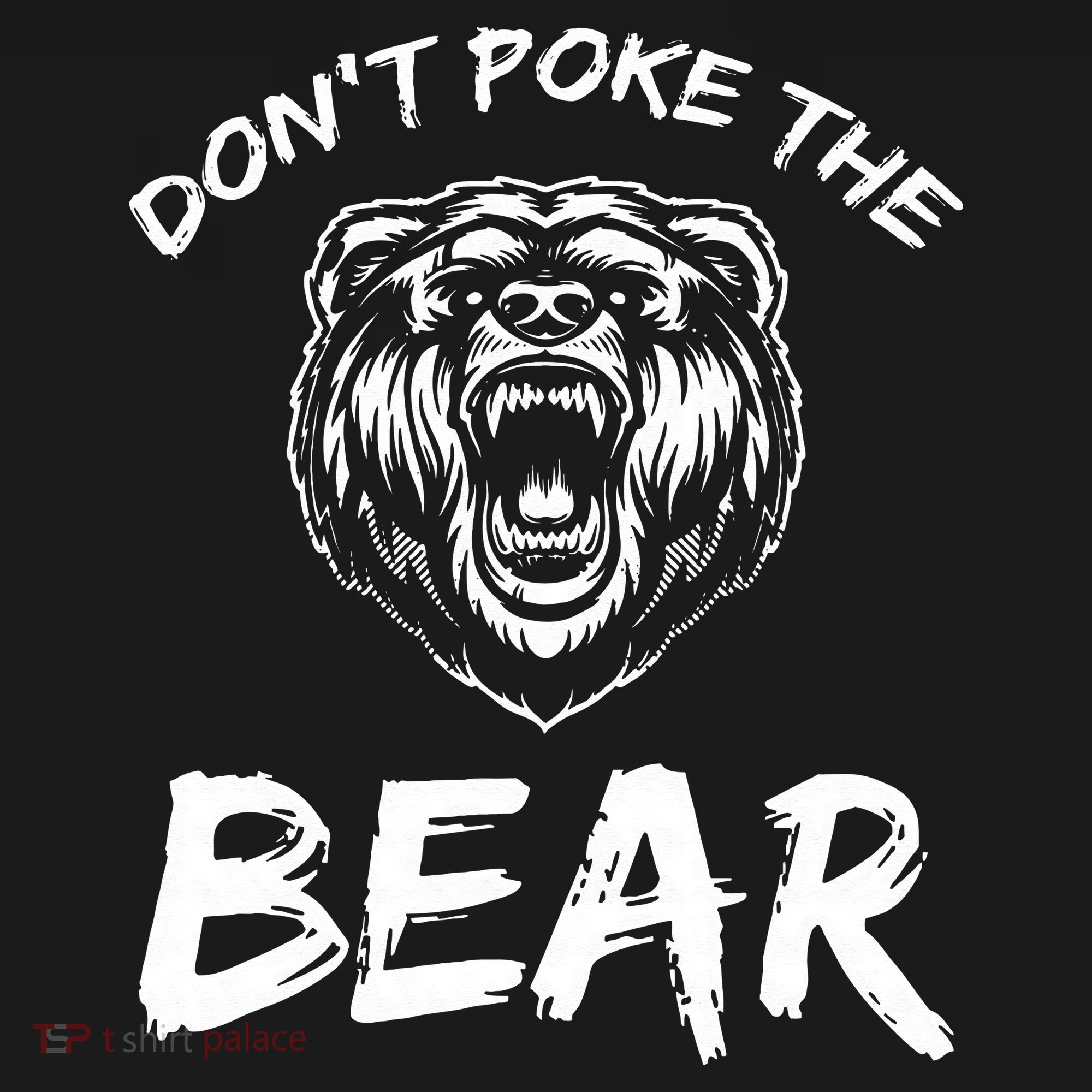 Funny Dont Poke The Bear Hunting Fishing Camping Joke Gift Long Sleeve Shirt