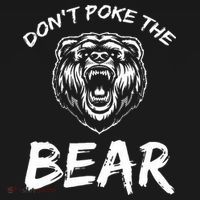 Funny Dont Poke The Bear Hunting Fishing Camping Joke Gift Sweatshirt thumb 3