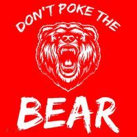Funny Dont Poke The Bear Hunting Fishing Camping Joke Gift Santa Hat thumb 1