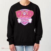 Funny Dad Patrol Dog Mom, Dad For Women Women's Sweatshirt thumb 0