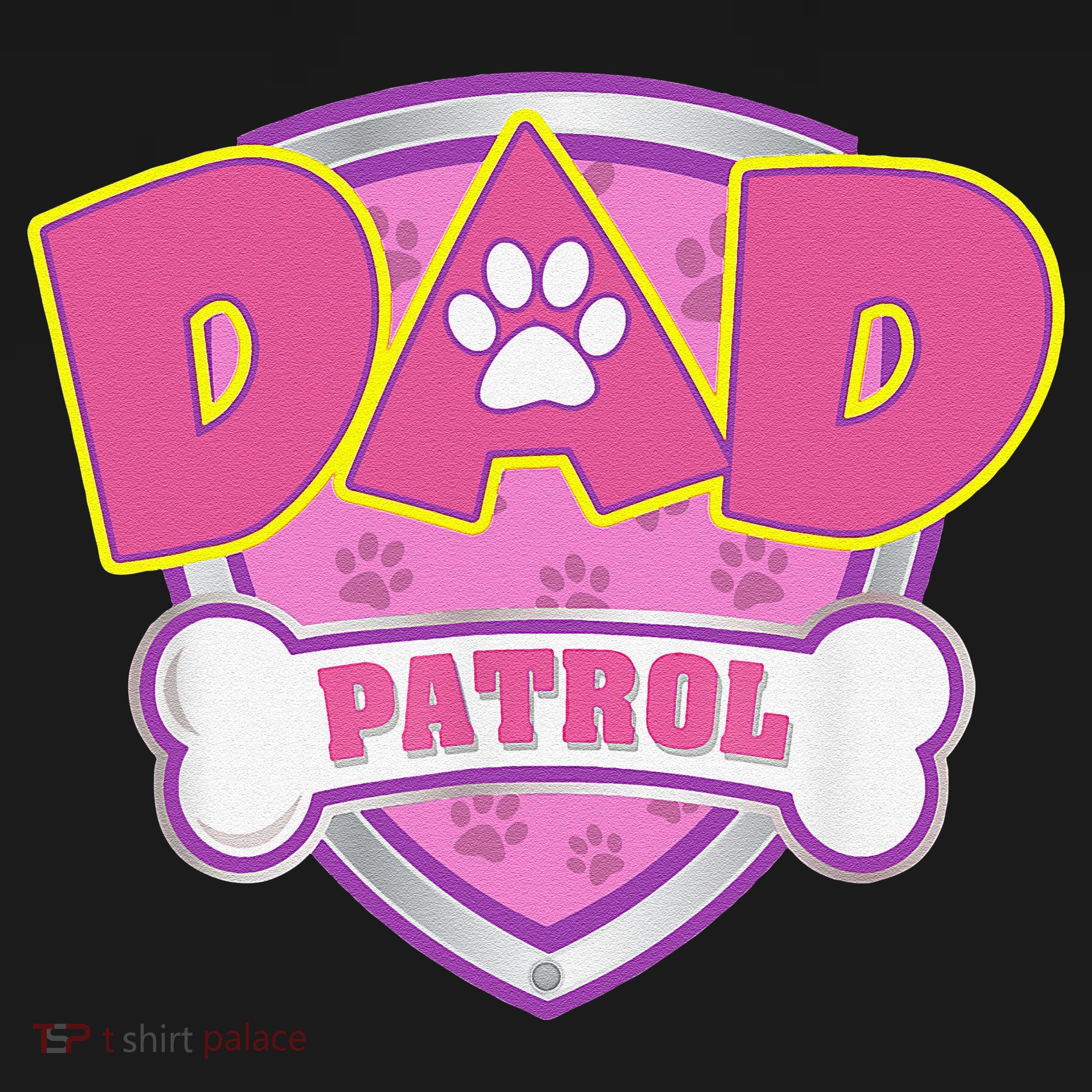Funny Dad Patrol Dog Mom, Dad For Women Women's Tank Top