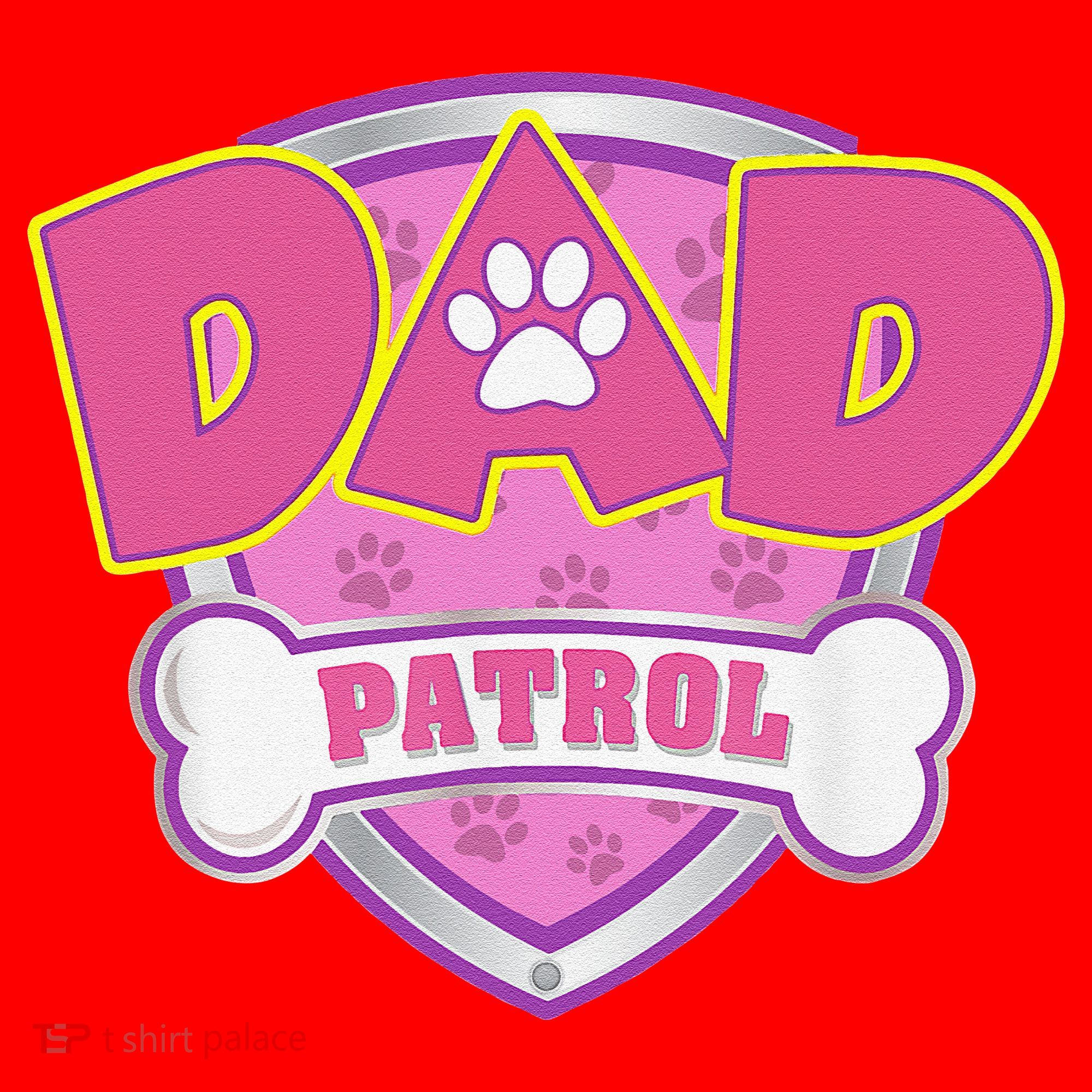 Funny Dad Patrol Dog Mom, Dad For Women Santa Hat