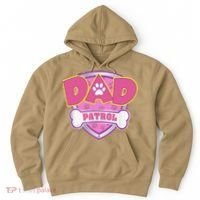 Funny Dad Patrol Dog Mom, Dad For Women Hoodie thumb 0