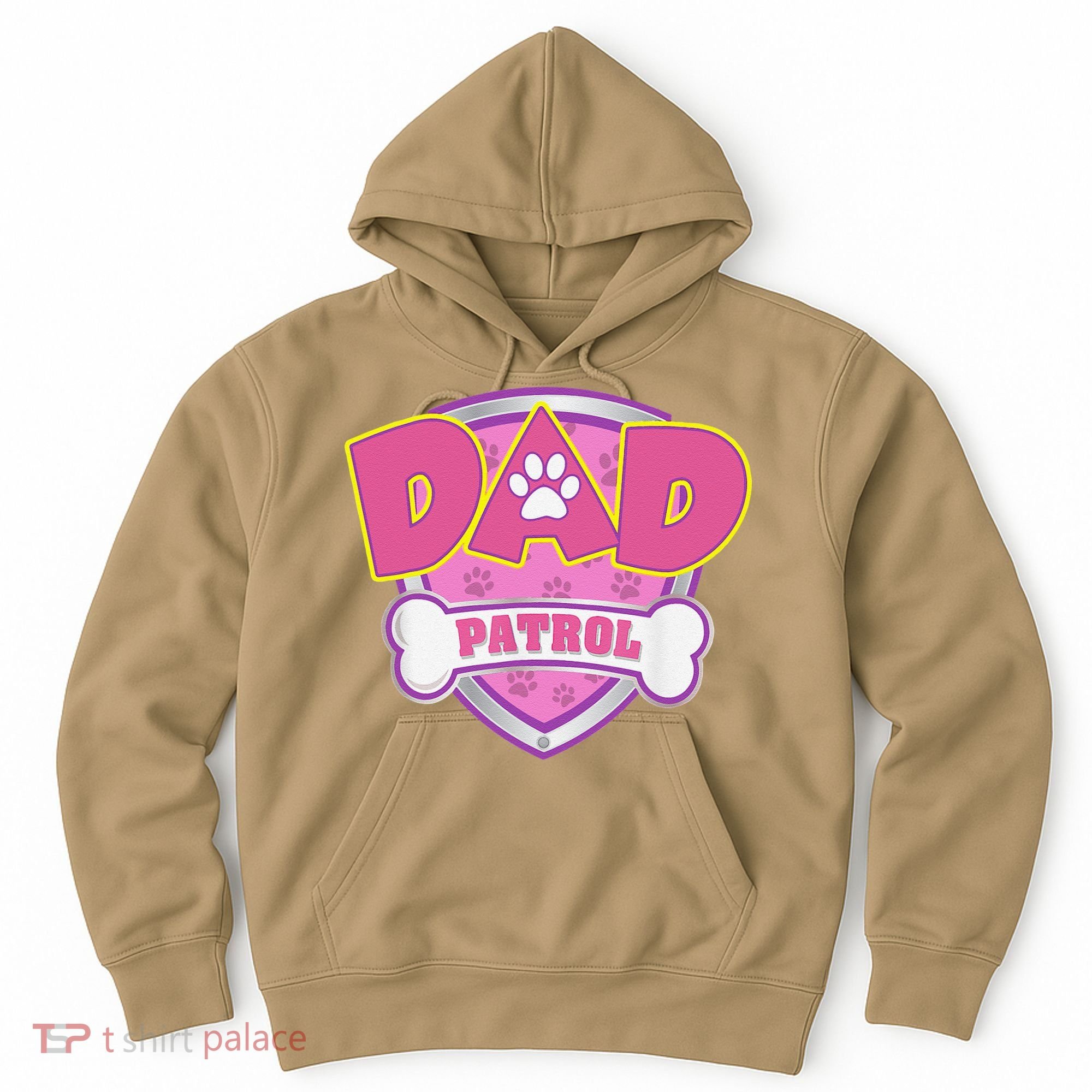 Funny Dad Patrol Dog Mom, Dad For Women Hoodie